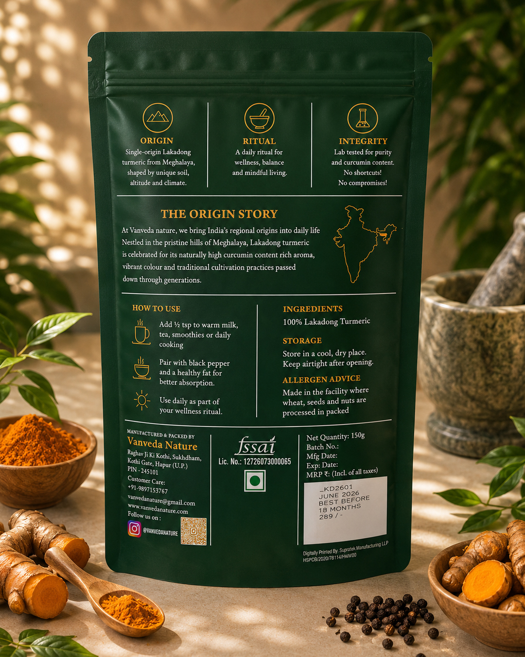 Lakadong Turmeric
